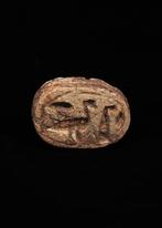 Oude Egypte, Nieuwe rijk Speksteen Scarabee-amulet  (Zonder