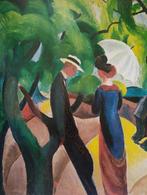 August Macke (1887-1914) (after) - Promenade, 1913 -