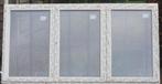 pvc raam , chassis , venster ,kozijn 261 x 135 wit, Doe-het-zelf en Bouw, Raamkozijnen en Schuifdeuren, Kunststof, Nieuw, Ophalen of Verzenden