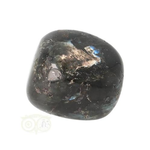 Larvikiet  trommelsteen Nr 33 - 22 gram - Noorwegen, Bijoux, Sacs & Beauté, Pierres précieuses, Envoi