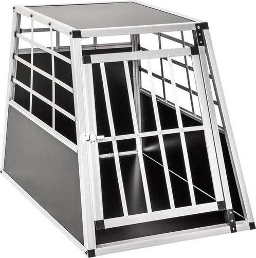 Tweedekans | Tectake® - Autokennel - 65 x 90 x 69,5 cm -, Dieren en Toebehoren, Honden-accessoires, Ophalen of Verzenden