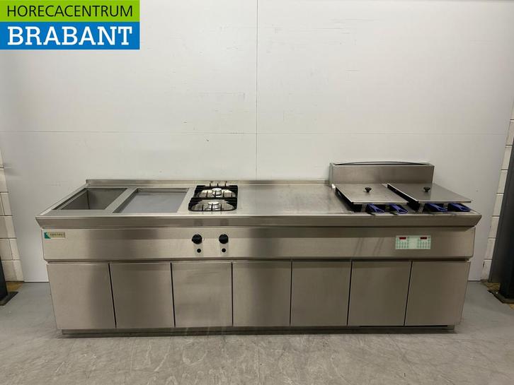 RVS Kiremko Fado Baklijn Elektrische spiegelbakplaat /, Zakelijke goederen, Horeca | Keukenapparatuur, Ophalen of Verzenden