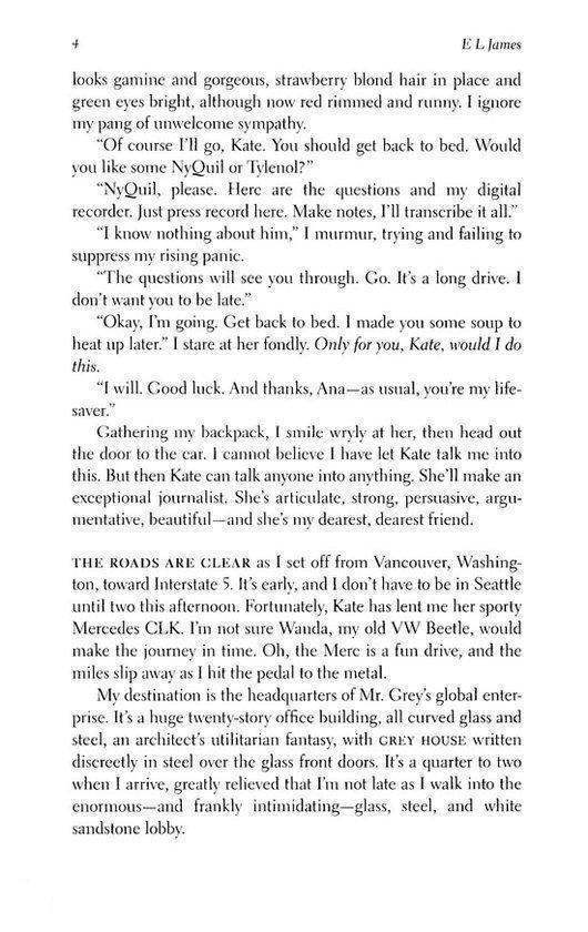 Fifty Shades Of Grey 9780385537674 E L James, Livres, Langue | Anglais, Envoi