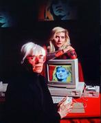 Allan Tannenbaum - Andy Warhol & Debbie Harry NYC 1985, Antiek en Kunst