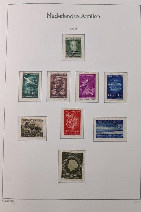Nederlandse Antillen 1949/1987 - Collectie in Leuchtturm, Postzegels en Munten, Postzegels | Nederland