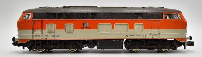 Fleischmann N - 7239 - Diesellocomotief (1) - BR218 137-8, Hobby en Vrije tijd, Modeltreinen | N-Spoor