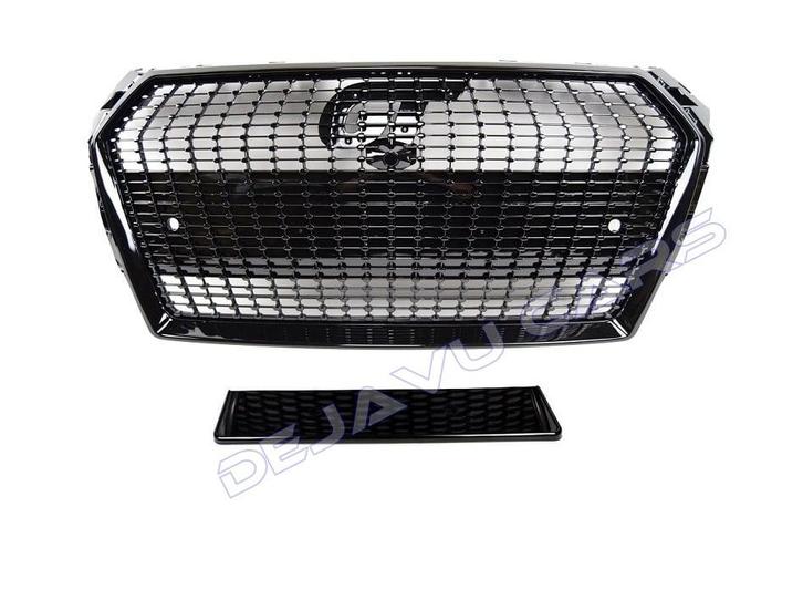 Black Diamond Look Front Grill voor Audi A4 B9 / S line / S4, Auto diversen, Tuning en Styling, Ophalen of Verzenden