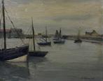 Jules Ribeaucourt (1866-1932) - Marine bateaux port, Antiquités & Art