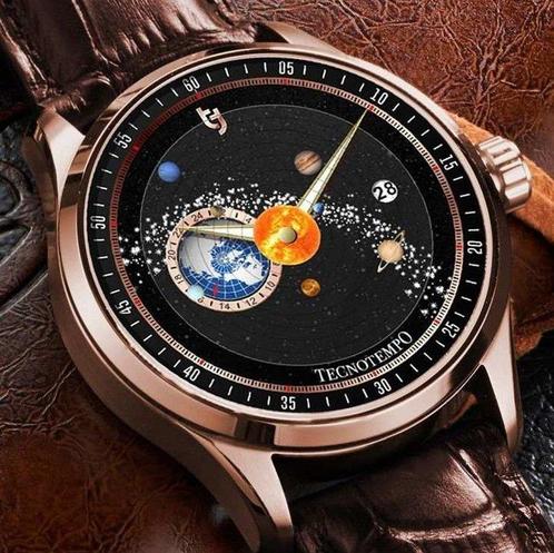 Tecnotempo - Dynamic Solar System - Designed by Tecnotempo, Handtassen en Accessoires, Horloges | Heren