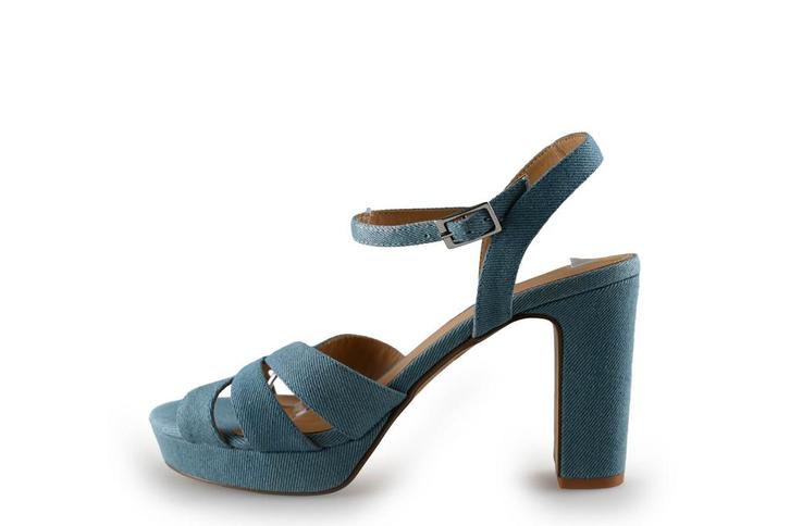 Manfield sandalen in maat 42 Blauw | 15% korting, Kleding | Dames, Schoenen, Blauw, Gedragen, Sandalen of Muiltjes, Verzenden