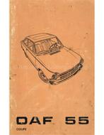 1970 DAF 55 COUPÉ INSTRUCTIEBOEKJE DUITS, Auto diversen, Handleidingen en Instructieboekjes