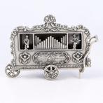 Argentor b.v. - Miniatuur Draaiorgel - Figurine - Argent 835
