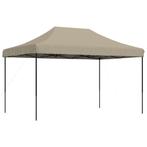 Pop-up Partytent - Taupe | Tweede Kansje | OP=OP, Tuin en Terras, Partytenten, Verzenden, Nieuw