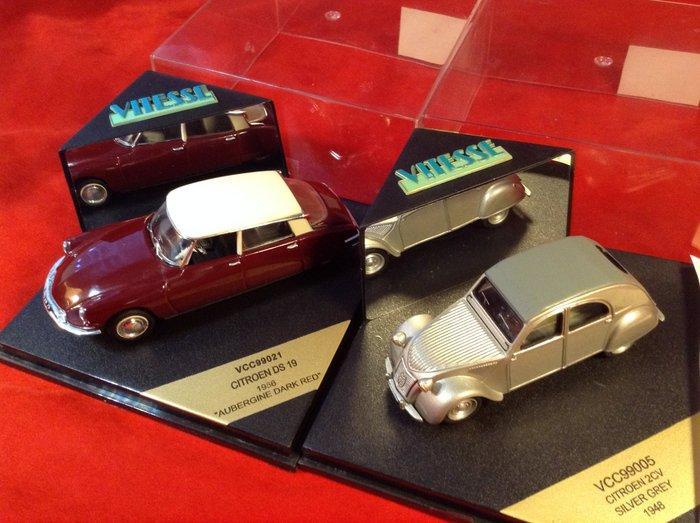 Vitesse 1:43 - Model raceauto (2) - #VCC99005 Citroen 2CV, Hobby en Vrije tijd, Modelauto's | 1:5 tot 1:12
