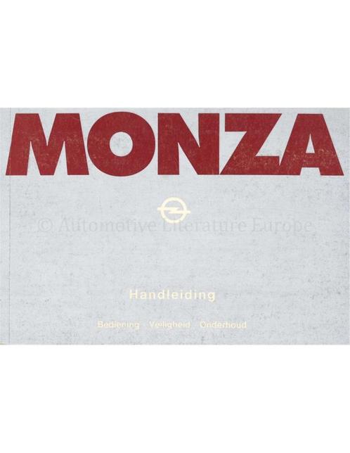 1978 OPEL MONZA INSTRUCTIEBOEKJE NEDERLANDS, Auto diversen, Handleidingen en Instructieboekjes