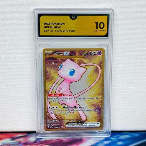 Pokémon Graded card - Mew ex #205 Ultra Premium Collection -, Hobby en Vrije tijd, Verzamelkaartspellen | Pokémon