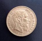 België. Leopold II (1865-1909). 20 Francs 1876