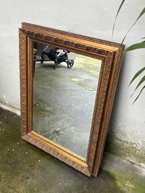 Spiegel - Glas, Hout, Antiek en Kunst, Curiosa en Brocante