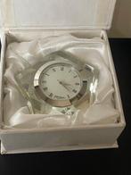 Horloge de table - Ottaviani - Cristal - Fin du XXe siècle -