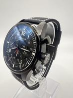 Alpina - Startimer Pilot 41mm Black Dial Canvas Watch - Sans, Nieuw