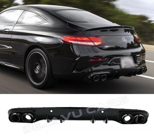 C43 AMG Look Diffuser voor Mercedes Benz C-Klasse C205 / A20, Auto diversen, Tuning en Styling, Ophalen of Verzenden
