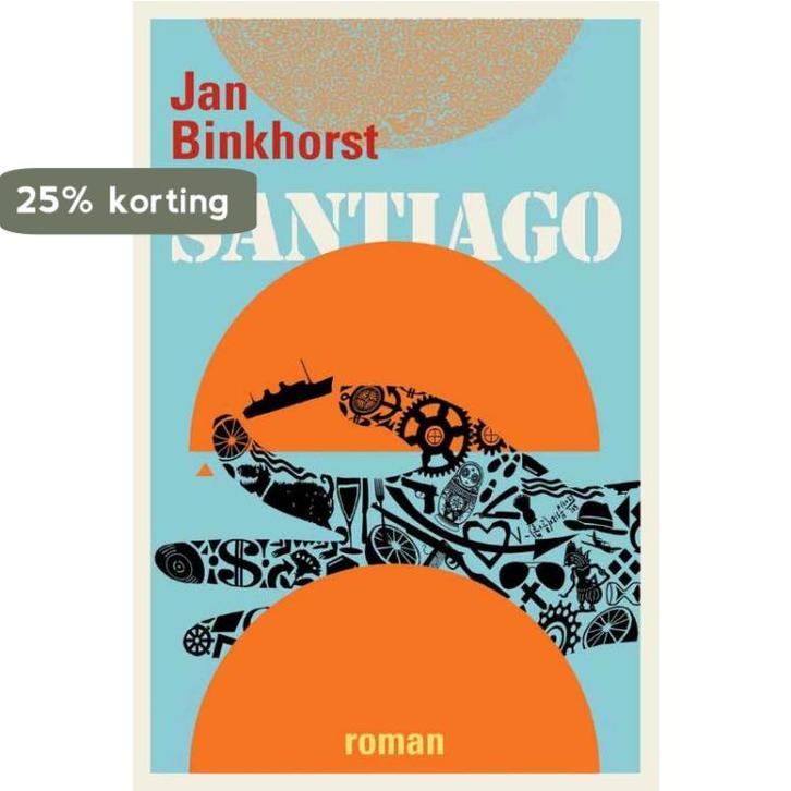 Santiago 9789051797893 Jan Binkhorst, Boeken, Historische romans, Gelezen, Verzenden