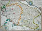Europa, Kaart - Italië / Romagna / Toscana / Lazio / Marche, Livres, Atlas & Cartes géographiques