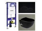 Veiling - UP320 Geberit Luxe Hangend Bidettoilet zwart mat