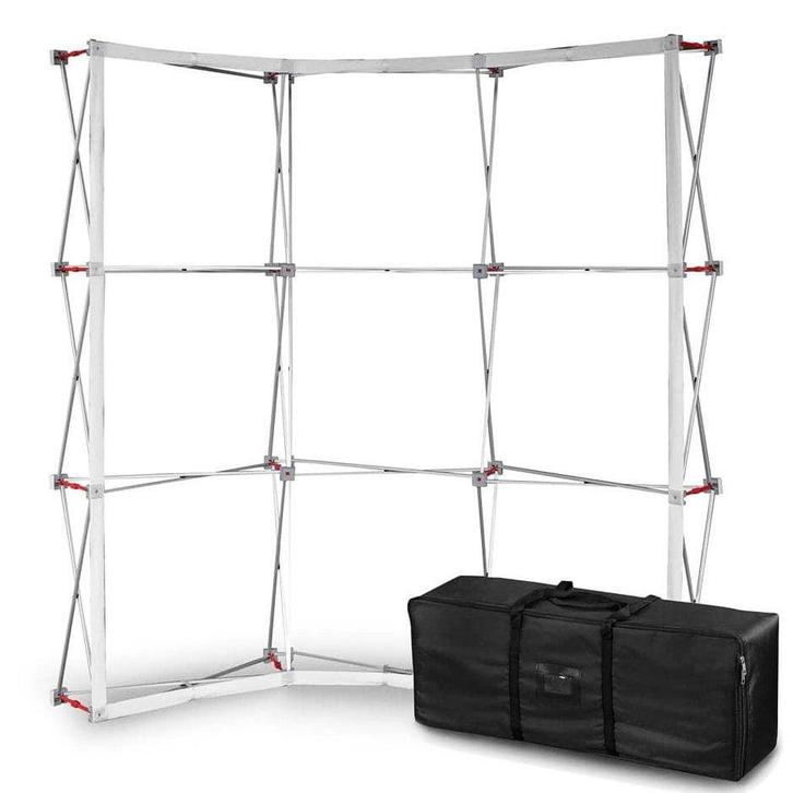 Beurswand | VELCRO ARC | Opvouwbaar | Incl. Draagtas |, Articles professionnels, Horeca | Équipement de cuisine, Envoi