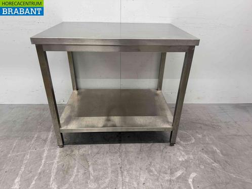 Table de travail en acier inoxydable 100 x 70 x 89 cm Horeca, Zakelijke goederen, Horeca | Overige, Verzenden