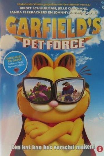 Garfields Pet Force + pc game op DVD, Verzenden
