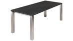 Studio 20 Stavanger granieten tafel 240 x 100 cm Pearl Black