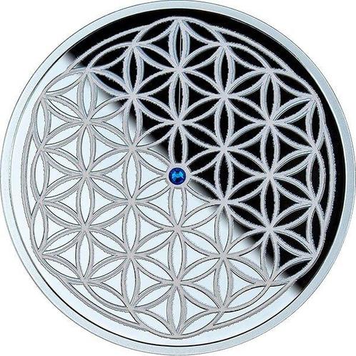 Cameroun. 500 Francs 2022 Flower of Life, (.999) Proof, Timbres & Monnaies, Monnaies | Europe | Monnaies non-euro