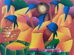 Haitian School - Figurative and colourful