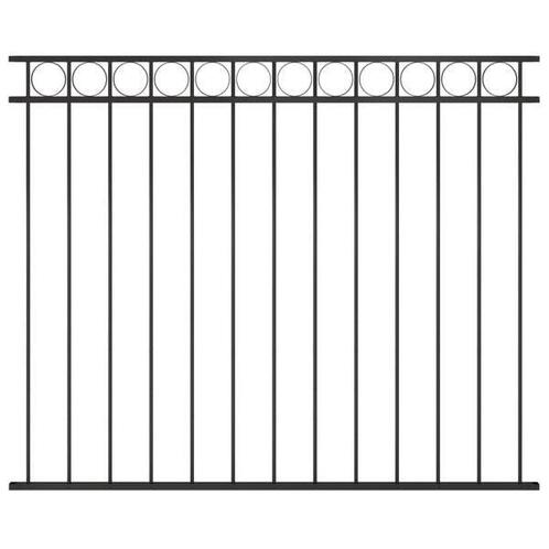 Schuttingpaneel Zwart 170x150 cm | Retour Deal | -40%, Tuin en Terras, Schuttingen, 1 tot 2 meter, Minder dan 3 meter, Nieuw, Overige materialen