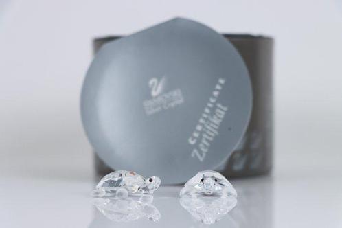 Figuur - Swarovski - Baby Schildpadden (Boxed + certificate), Antiek en Kunst, Curiosa en Brocante