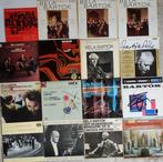 Béla Bartok - Différents titres - LPs - 1950/1987