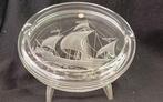 Lalique - Cendrier - Cristal - navire à voile