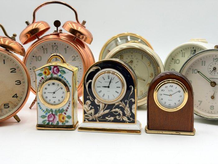 Wekker (9) - Porselein, Koper, Metaal - 1950–1980, Antiek en Kunst, Antiek | Klokken