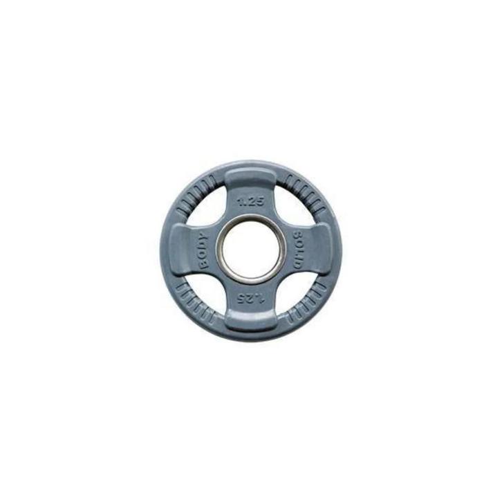 Body-Solid Gekleurde Rubberen Olympische Halterschijven 50mm, Sport en Fitness, Fitnessmaterialen, Nieuw, Verzenden