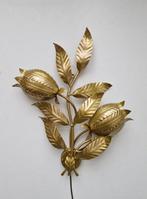 Tropic Kokosnoten Gouden Applique - Wandlamp - Metaal - in, Antiek en Kunst