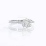 Ring - 18 karaat Witgoud - 0.49ct. tw. Diamant (Natuurlijk), Handtassen en Accessoires, Ringen, Nieuw