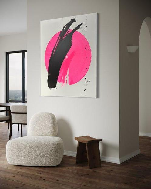Eren - Black & Pink - XXL, Antiek en Kunst, Kunst | Schilderijen | Modern