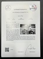 Steve McQueen on Triumph TR6 1966 - Fine Art Photography -, Nieuw