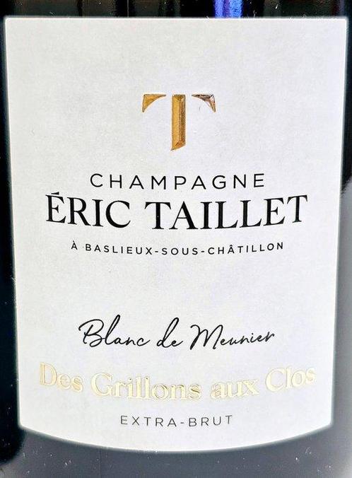 Eric Taillet, Des Grillons Aux Clos Extra Brut - Champagne, Verzamelen, Wijnen