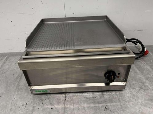 Plaque Emme Grill en acier inoxydable 1/2 plancha striée 60, Zakelijke goederen, Horeca | Overige, Verzenden