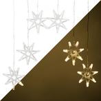 Kerstverlichting | Lichtgordijn met sterren | 5.9 meter |, Nieuw, Verzenden