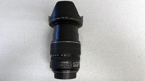 Canon Zoom lens EF-S 15-85 (3.5-5.6) IS USM Téléobjectif, Audio, Tv en Foto, Fotocamera's Digitaal