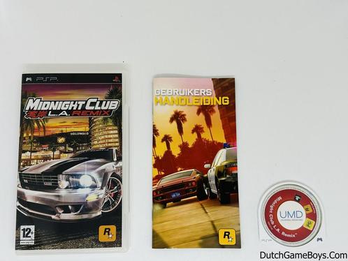 PSP - Midnight Club - L.A. Remix, Games en Spelcomputers, Spelcomputers | Sony PSP, Gebruikt, Verzenden