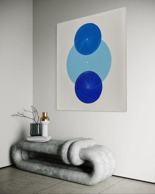 Eren - Blue Harmony - XXL, Antiek en Kunst, Kunst | Schilderijen | Modern